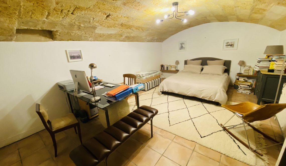 Appartement avec chambre en souplex 