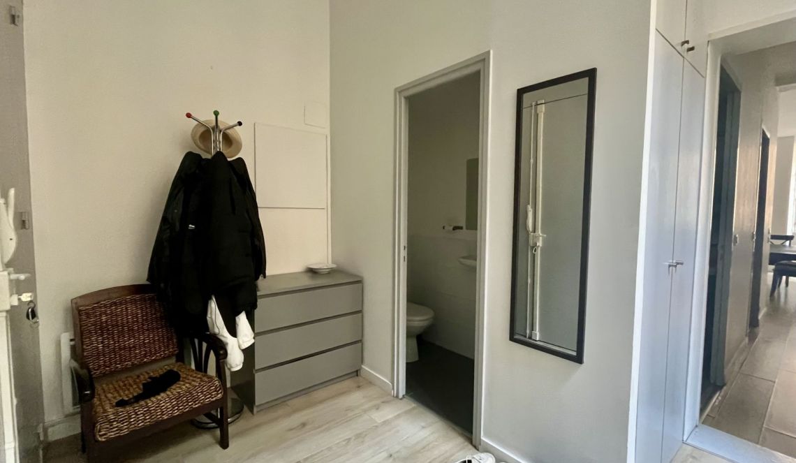 appartement avec wc séparé